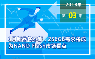 3月新品将不断，256GB需求将成为NAND Flash市场看点